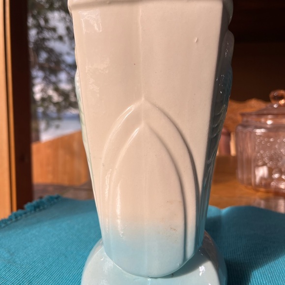 Robinson Ransbottom Pottery vase “Lovebirds” vintage 1940’s - Picture 4 of 10